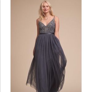 bhldn anthropology Avery Dress in Hydrangea